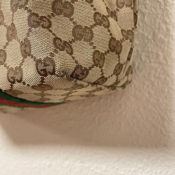 **SOLD**Gucci Shirley Line Tote Canvas GG monogram beige - Picture 6 of 16